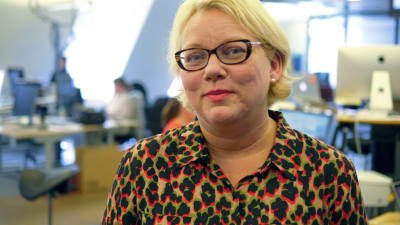 Hufvudstadsbladets chefredaktör Susanna Ilmoni