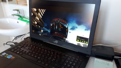 Dator med VR-spel