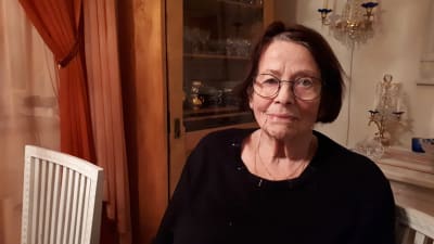 Gunhild Hagen i Jakobstad är synskadad