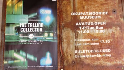 Tomas Alexanderssons projekt The Tallinn Collector utställning på Ockupationsmuseet i Tallinn sommaren 2015