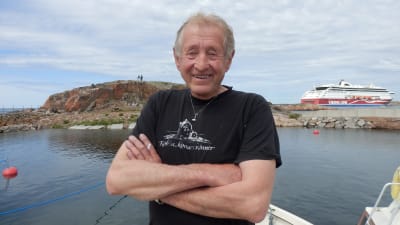 Rune Karlsson var med från början att öppna Kobba klintar för allmänheten.