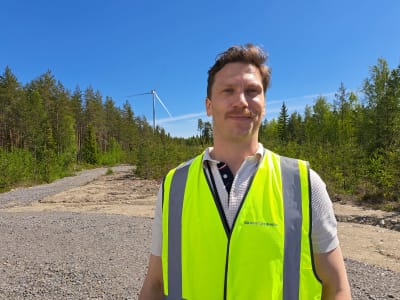 Nils Borstelmann, vd för Energiequelle i Finland.