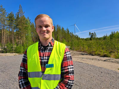 Andreas Högnabba, byggchef på Energiequelle.