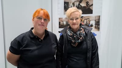Anna Burman och Camilla Hästbacka från Karperö UF.