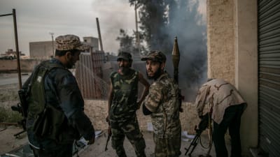 Över 2 000 pro-turkiska rebeller kämpar för den libyska regeringen i och omkring huvudstaden Tripoli. 