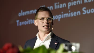 SDPs partisekreterare Antton Rönnholm. 