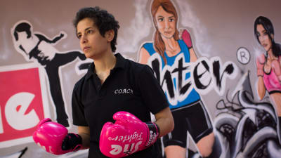 Lina Khalifeh har ägnat hela sitt lit åt kampsporter