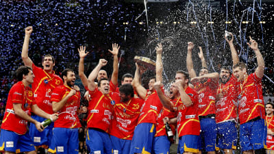 Spanien vann VM-guld på hemmaplan 2013.