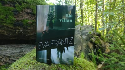 Eva Frantz roman Blå Villan i en blandskog ute i Åbo.