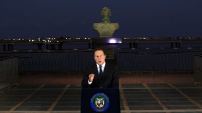Panamas president Juan Carlos Varela sa i ett tal till nationen att en oberoende utredningen ska granska landets skamfilade finansindustri