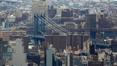 Manhattan på ett foto taget den 18 mars 2016.
