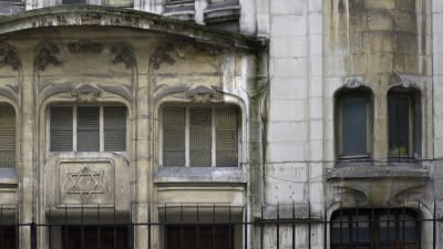 Agoudas Hakehilos-synagogan i Paris.
