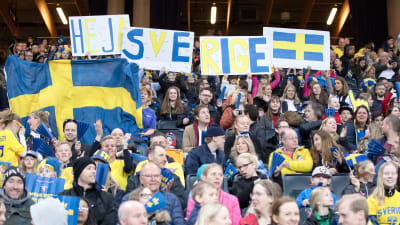 Över 25 000 ögonpar såg Sveriges damer träningsspela mot Tyskland.