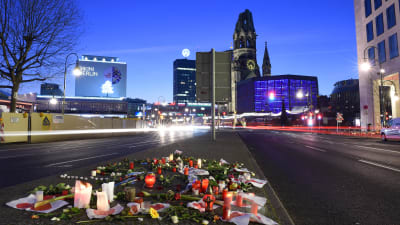 minnesplats för offren i terrorattacken i berlin