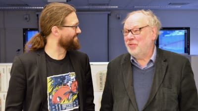 Otso Kivekäs och Björn Månsson debatterade Kronbroarna i Morgonöppet 11.2.16