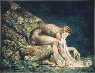 Isaac Newton av William Blake.