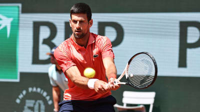 Novak Djokovic i Franska öppna.
