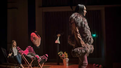 Modeshow i Schaumansalen i Campus Allegro