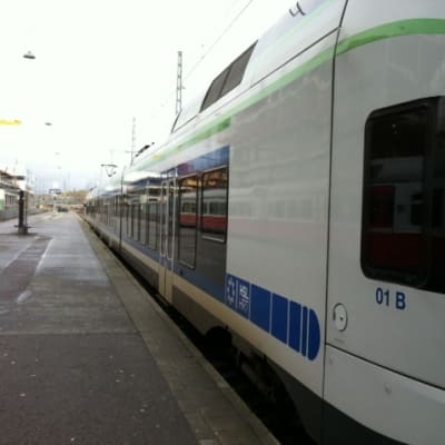 Tåg i Helsingfors