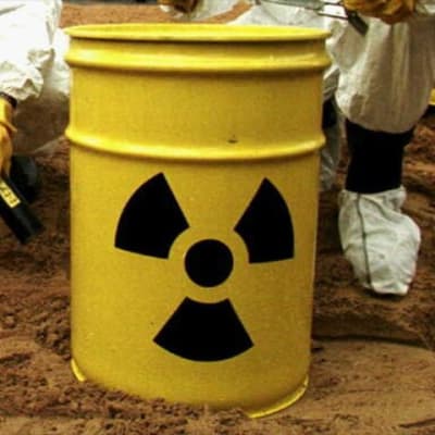 Tunna med kärnavfall