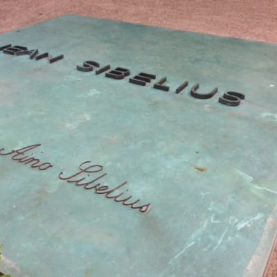 Ainola, sibelius, hauta