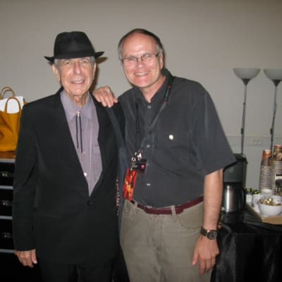 Leonard Cohen ja Jarkko Airatsalo