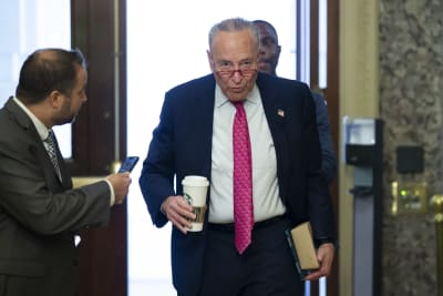 Senatens majoritetsledare demokraten Chuck Schumer