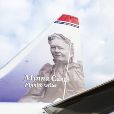 Minna Canth flyger med Norwegian