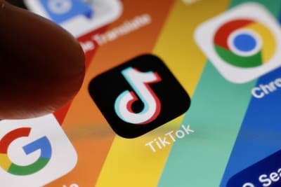 TikTok-applikationens logo.