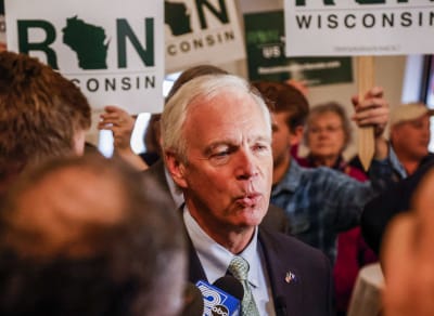 Sittande republikanska senatorn Ron Johnson i Wisconsin år 2022 