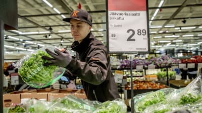 Keräilijä Sami Suomalainen Citymarket Eastonissa