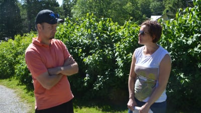 Christer Andersson och Piritta Halonen