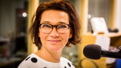 Kvinna i närbild