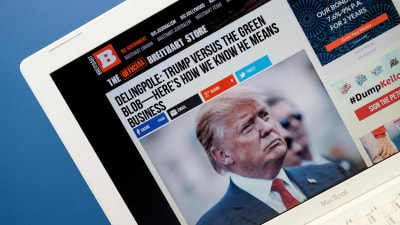 Breitbarts webbsajt