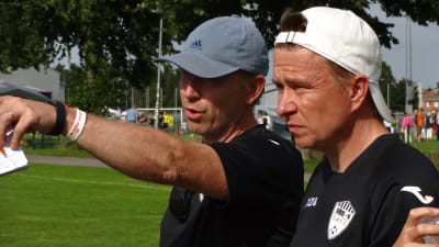 Jonas Wikman och Kim Björklund,