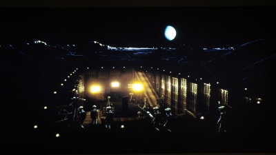 Scen från filmen 2001 - ett rymdäventyr.