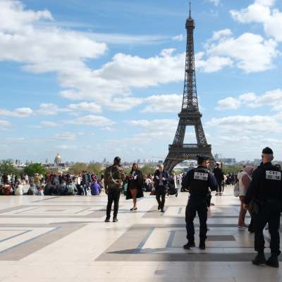Säkerhet inför OS i Paris.