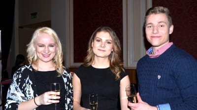 Hanken Fashion Night 2015. Maria Koppatz Mattias Wiklund Petra Laiti