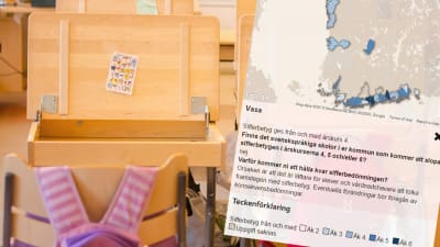 Pulpeter, kartläggning av sifferbetyg i Svenskfinland.