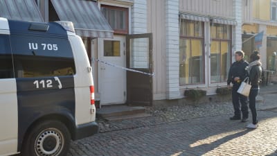 Inbrott i pälsaffären i Borgå
