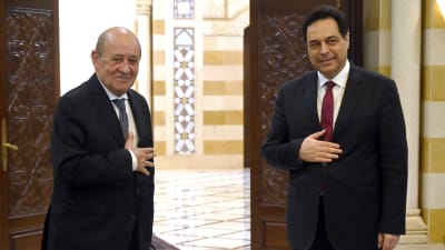 Libanons premiärminister Hassan Diab
