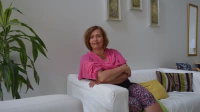 Kristiina Hannila ansvarar för sexualvåldsarbetet i Tjejernas hus i Berghäll.