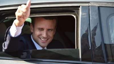 Frankrikes president Emmanuel Macron