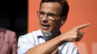 Moderaternas partiledare Ulf Kristersson
