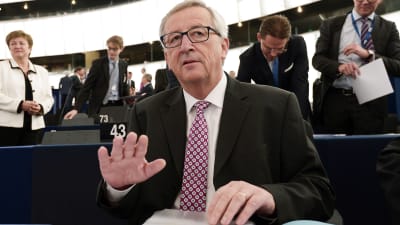 EU-kommissionens ordförande Jean-Claude Juncker i Strasbourg den 26 november 2014.