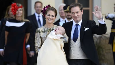 Prins Nicolas döptes söndagen den 11 oktober.