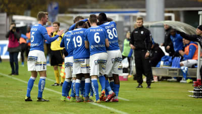 RoPS firar mål mot FC Lahti