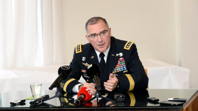 General Curtis M. Scaparrotti, USA:s kommendör i Europa.