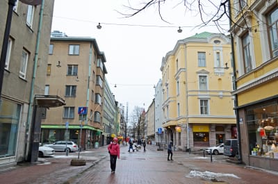 Stora Robertsgatan i Helsingfors