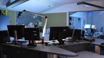 Radiostudion i Åbo.